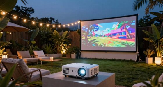 top outdoor 4k projectors
