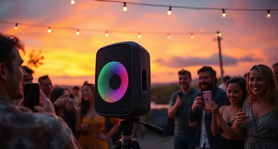 top party portable speakers