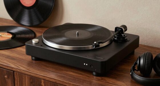 top turntables with preamp