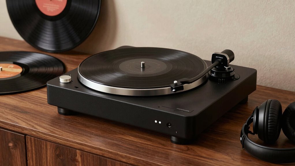top turntables with preamp