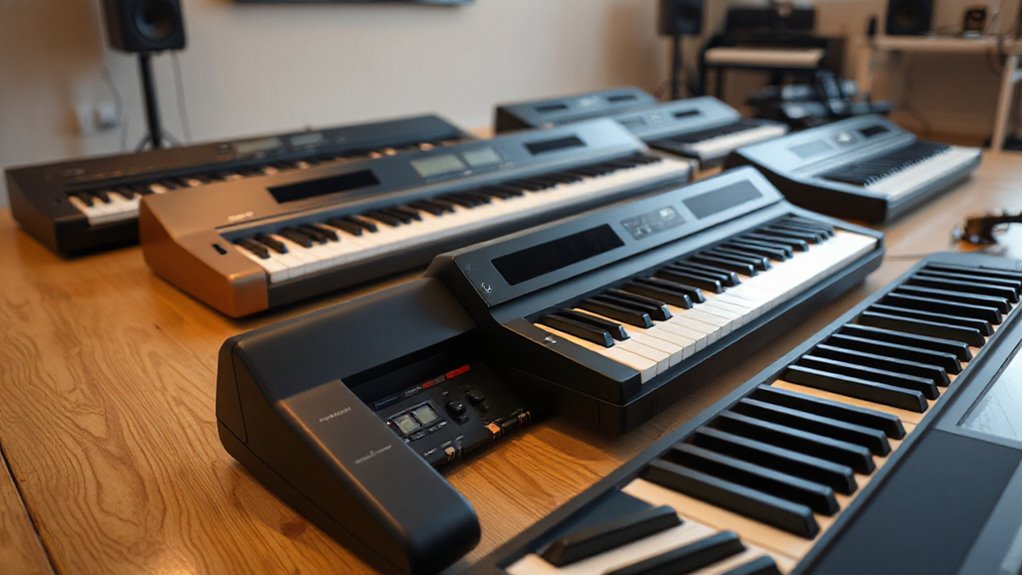 top weighted key digital pianos