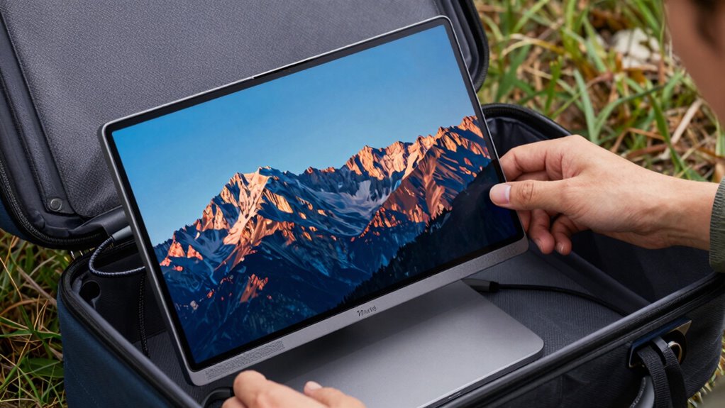 travel friendly display features