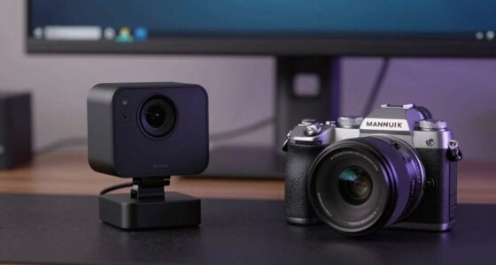 webcam versus mirrorless streaming