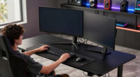 14 Best Gaming Desks for Triple Monitor Setups in 2026