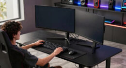 14 Best Gaming Desks for Triple Monitor Setups in 2026