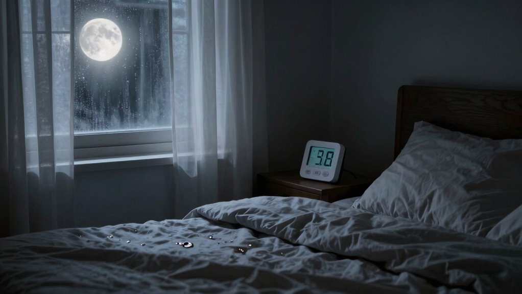 bedroom humidity affects sleep