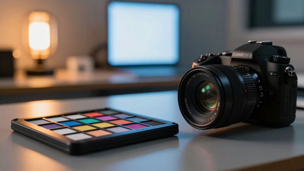 color calibration in mixed lighting