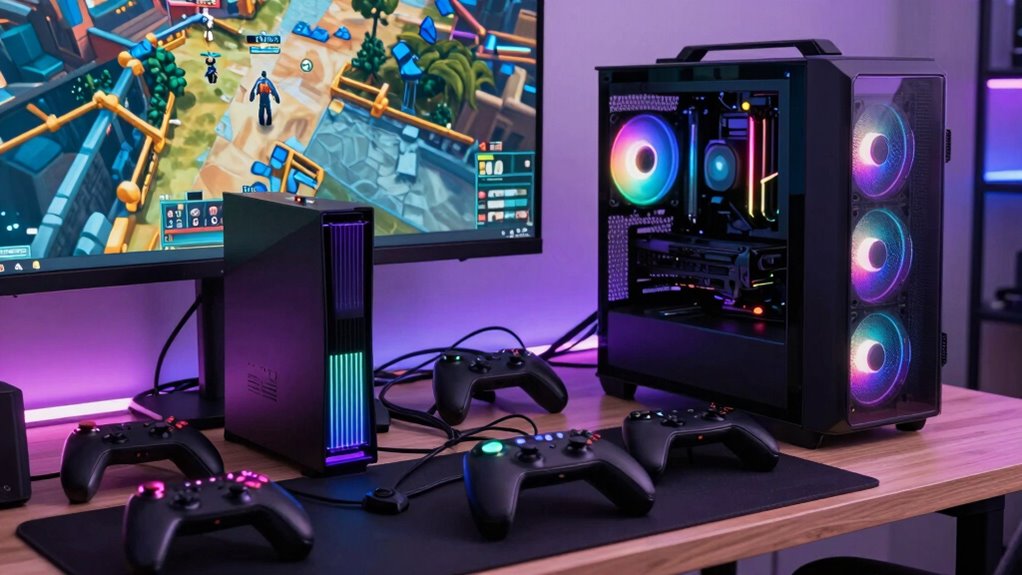 console vs pc input conflict