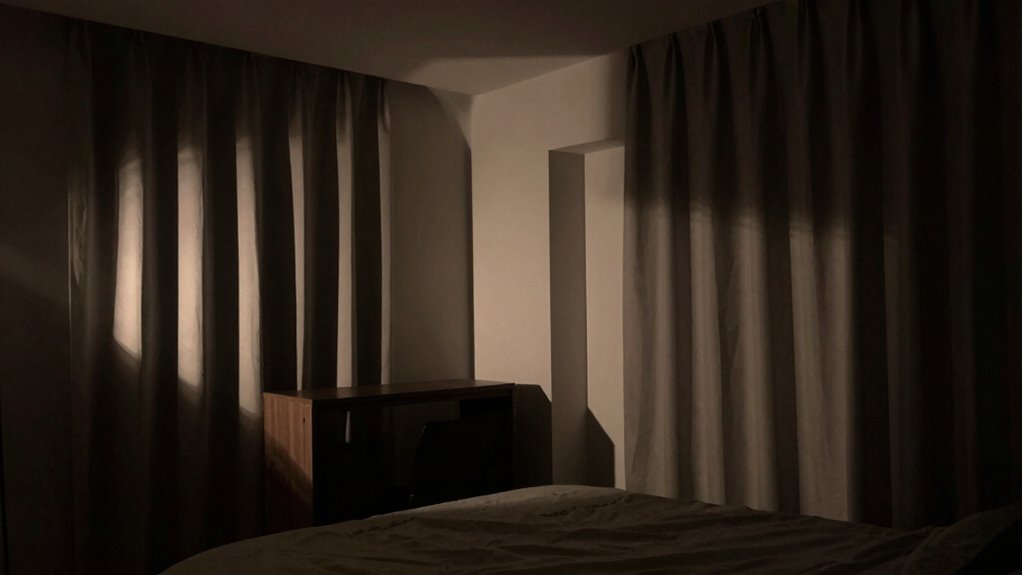 control light entry angles