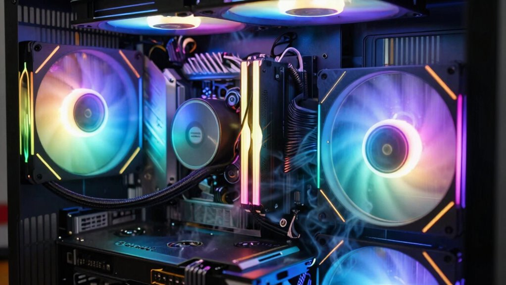 cooling noise disrupts immersion