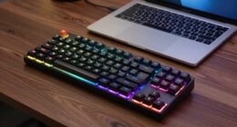 enhanced typing comfort and ergonomics