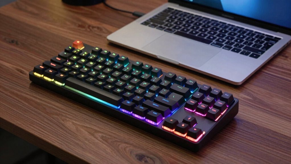 enhanced typing comfort and ergonomics