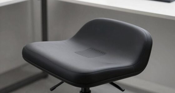 hidden ergonomic footrest