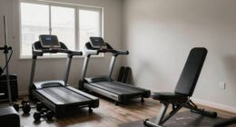 inefficient home gym setup
