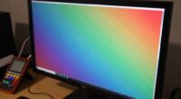 initial calibration improves display quality