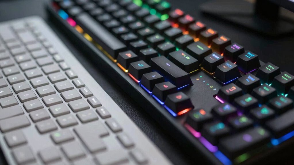 keyboard sound signals perception