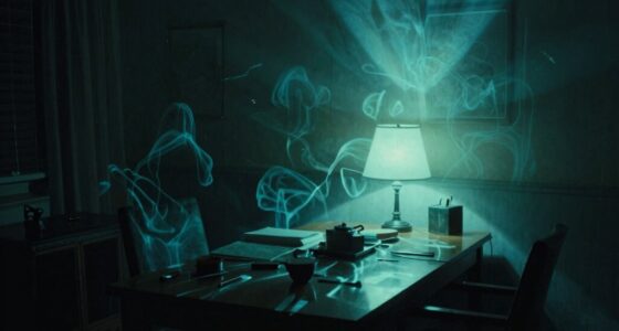 night vision with strange lights