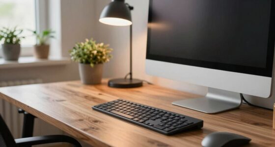 optimal desk height setup