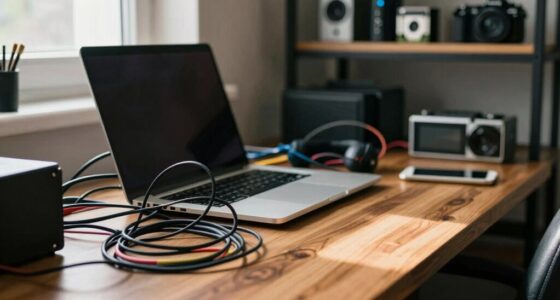 organize cables clear mind