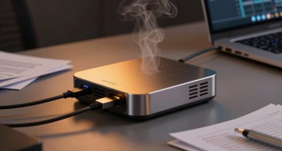 overheating docking stations