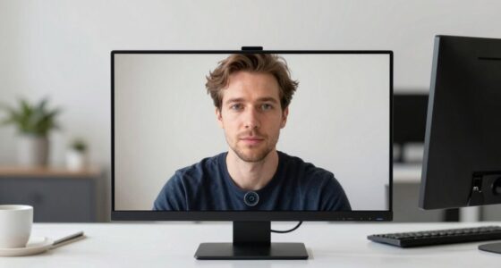 poor webcam framing technique