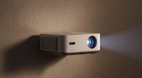 portable projectors brightness diminishes