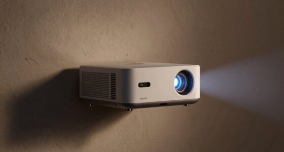portable projectors brightness diminishes