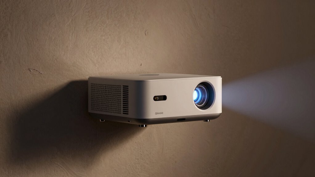 portable projectors brightness diminishes