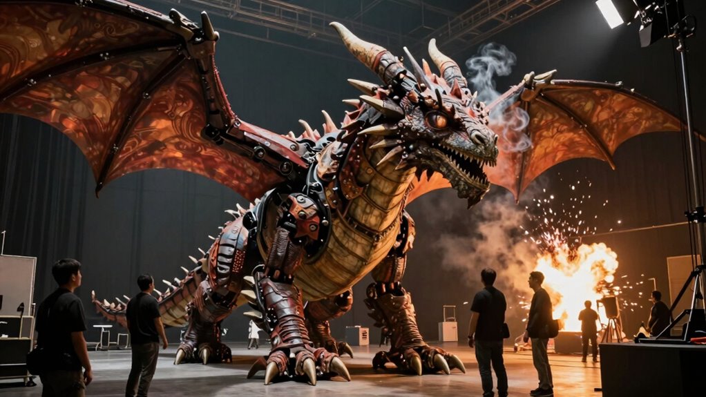 practical effects enhance realism
