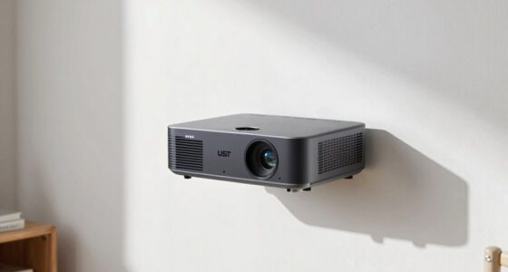 projectors need clean walls