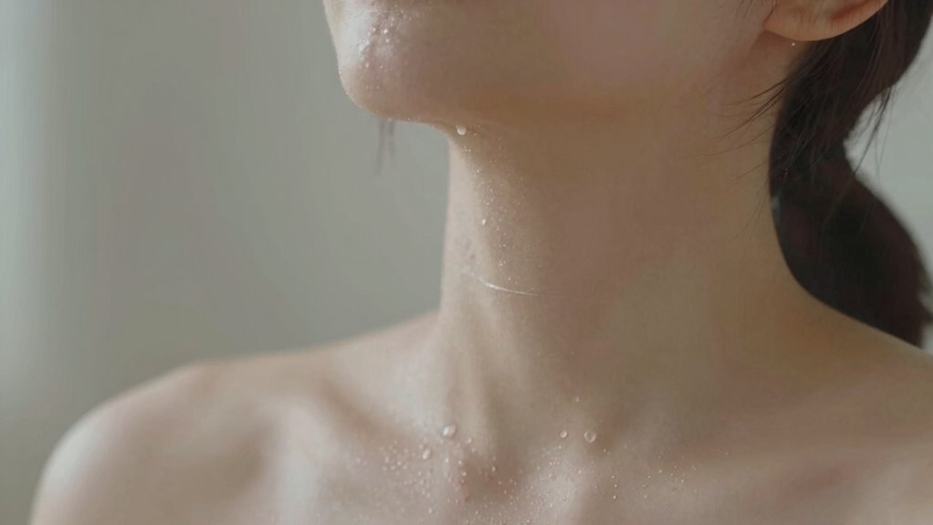 relaxed breathing and heartbeat