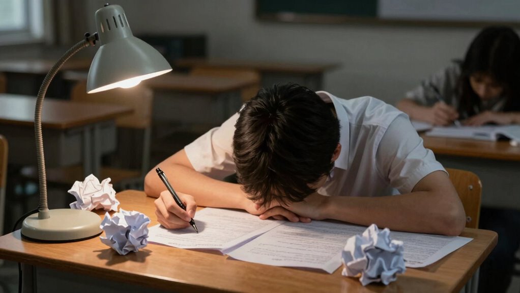 self sabotage before testing