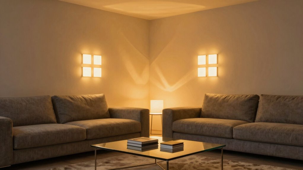 simple automated lighting scenes
