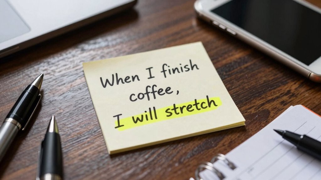 specific plans trigger habits