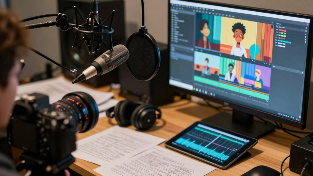 temporary voice tracks guide production