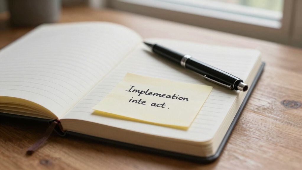 using specific action plans