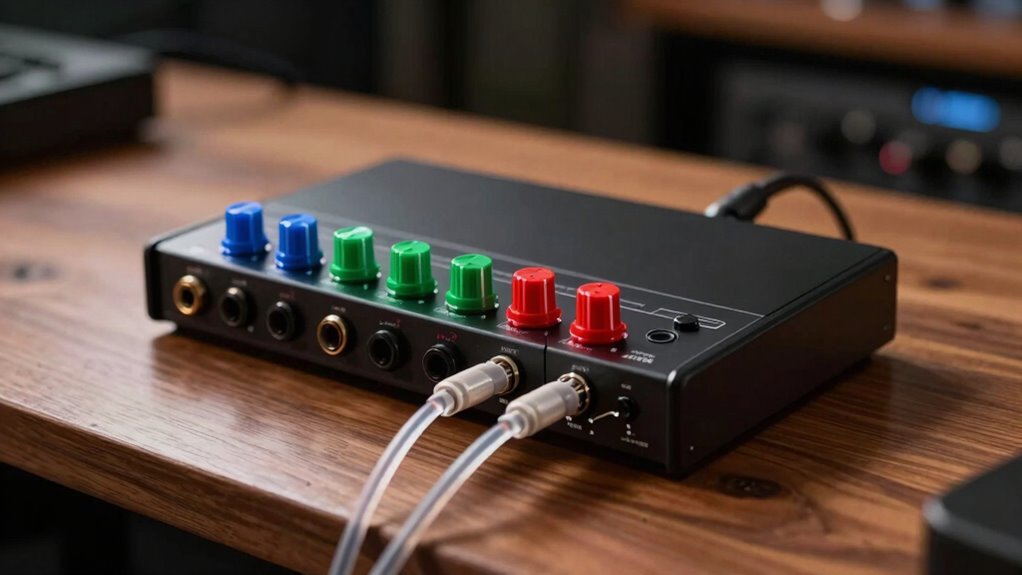 versatile audio input connections