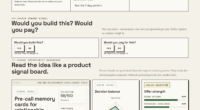 Pre-Call Memory Cards As A CRM Enhancement For Relationship Focused Teams