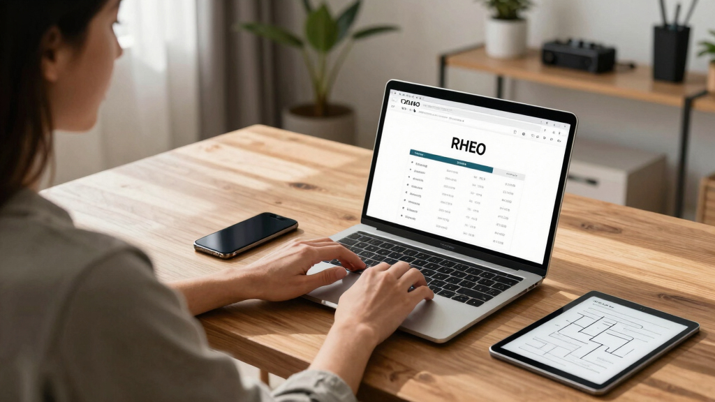 RHEO on the Web: Find Your Flow