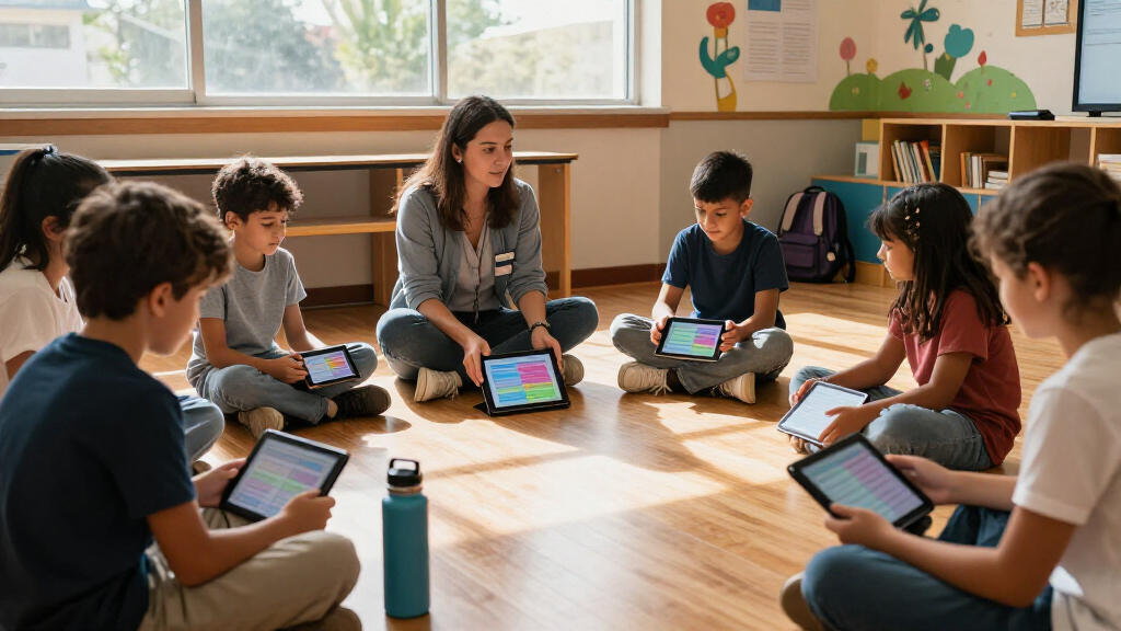 Screen Time Management In K-12 Education Through Attention Burden Scores