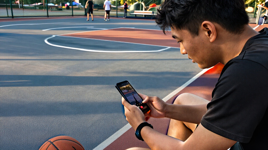 Capture, Review, And Share Basketball Highlights With A Phone